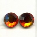 Swarovski plakkristal 5mm fire opal p.st