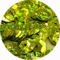 Pailleten cup 8mm geelgoud disco 10 gram