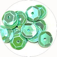 Pailleten cup 8mm  mint 10 gram