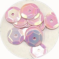 Pailleten cup 8mm lichtrose 10 gram