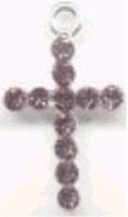 Swarovski kruis 23x13mm nw zilver 2004 p/st
