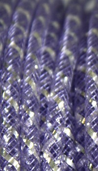 Nylon tube 4mm lila/zilver p.m.