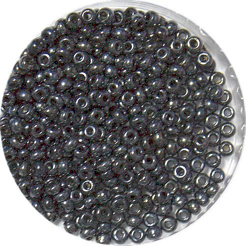 Rocailles 9/0 antraciet  25 gram