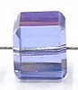 Kubus kristal10mm saffierblauw AB