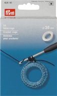 Prym haakringen 36mm kaart 50 stuks