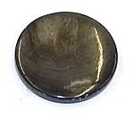 Schelpkraal 25mm rond grijs p.st