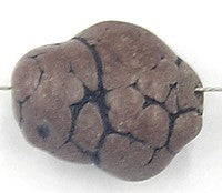 Natuurst. kiezel bruin gekl. ca.10 tot 24mm 5 st.
