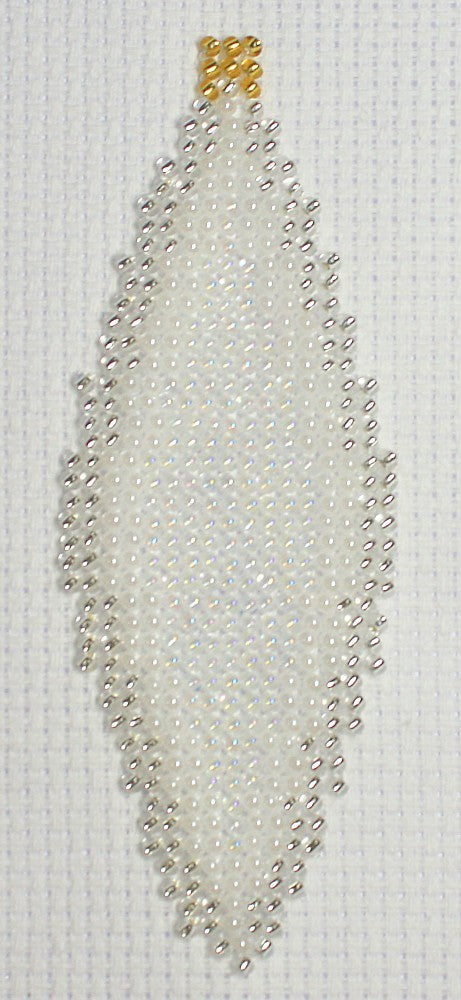 Borduurpakket Kerstbal 5x11cm