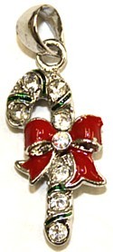 Swarovski bedel Candycane rood