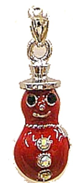 Swarovski bedel sneeuwpop rood