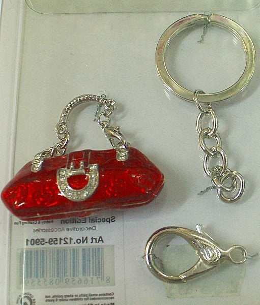 Sleutelhanger Special Edition Lady Handbag red