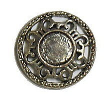 Tussenstuk 18mm rond 2st.