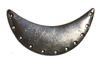 Metalen hanger halve maan 52mm 11-ogen