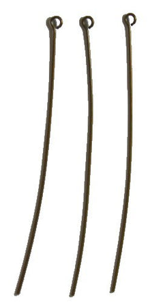 Oogstiften ca. 73mm oud goudkl. per 10 stuks