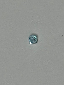 facetkraal 3mm konisch aquamarijn 50st.