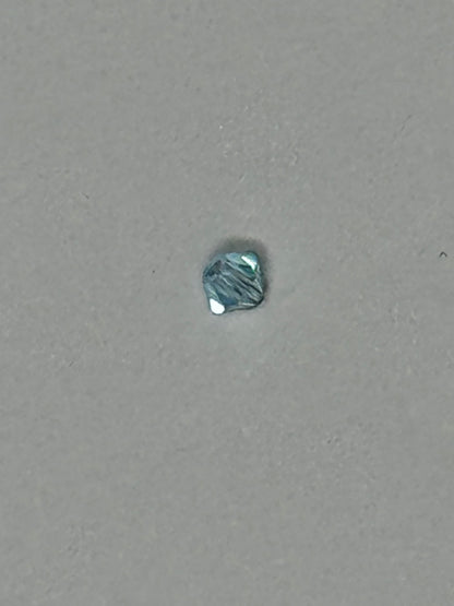 facetkraal 3mm konisch aquamarijn 50st.